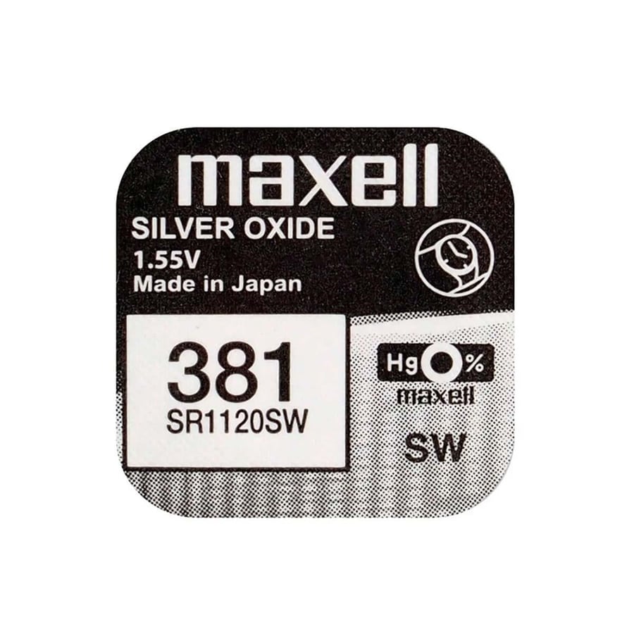 Maxell 381 SR1120SW 1.5V Alkalin Saat Pili