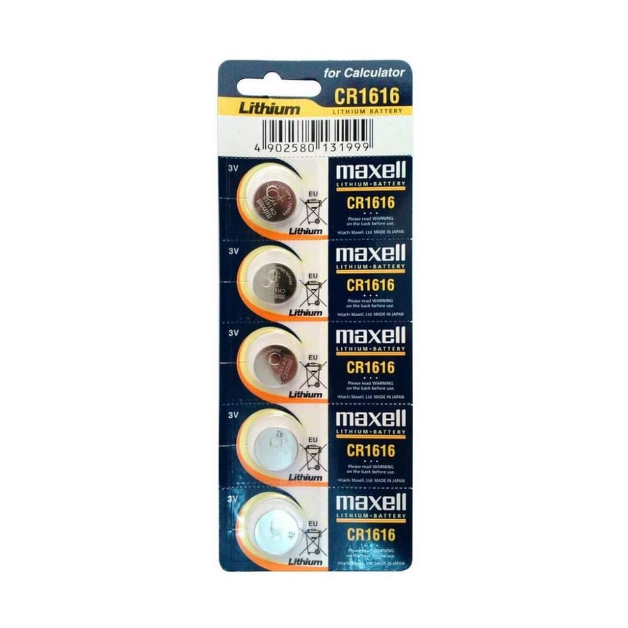 Maxell CR1616 3V Lityum Pil 5'li Paket