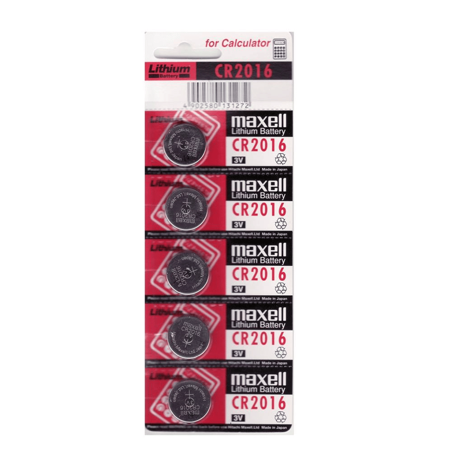 Maxell CR2016 3V Lithium 5'li Paket Pil