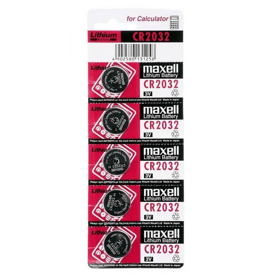 Maxell CR2032 3V Lithium 5'li Paket Pil