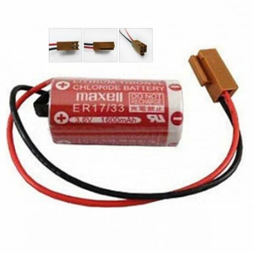 Maxell ER17/33  3.6V Lithium Soketli Pil 