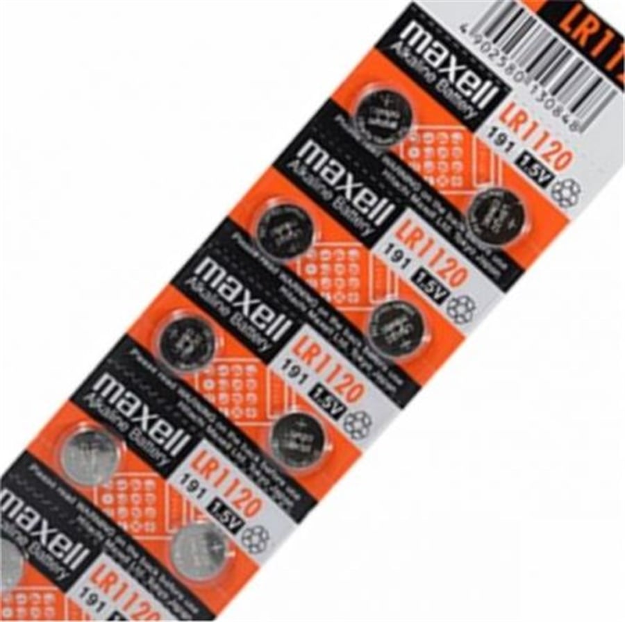 Maxell LR1120 1.5V Alkalin Buton Pil 10'lu Paket