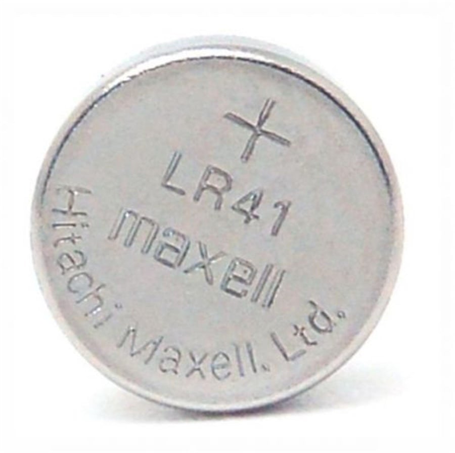 Maxell LR41 1.5V Alkalin Buton Pil 10 lu Paket