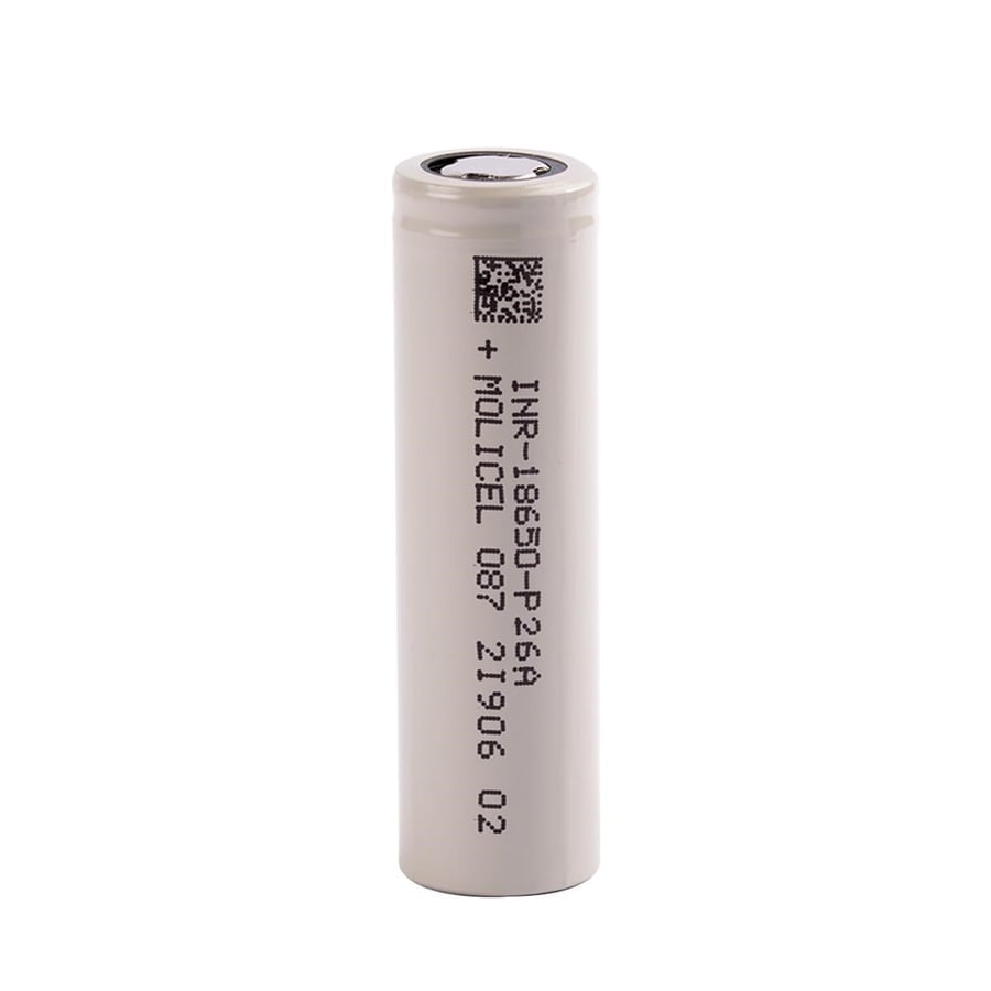 Molicel INR18650 P26A 3.7V 2600mAh 35A Li-ion Pil