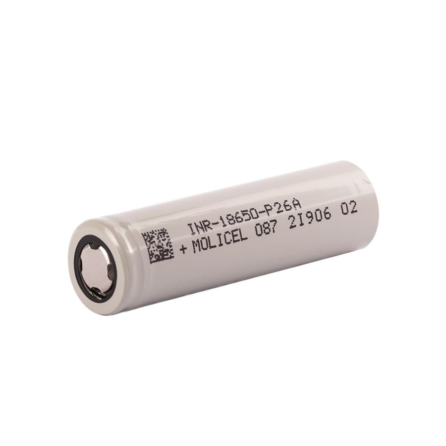 Molicel INR18650 P26A 3.7V 2600mAh 35A Li-ion Pil