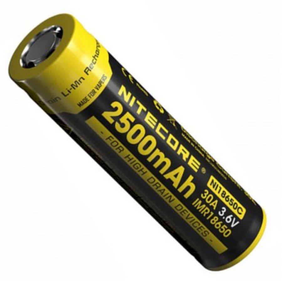 Nitecore 18650 2500mAh 30A Li-ion Pil