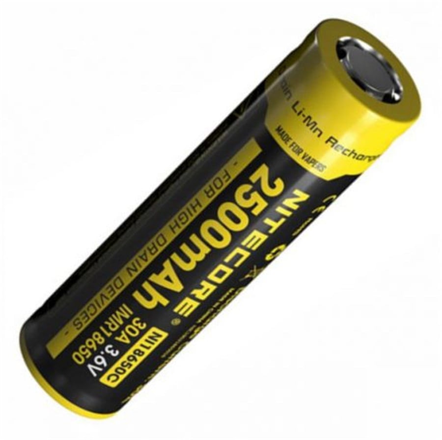Nitecore 18650 2500mAh 30A Li-ion Pil