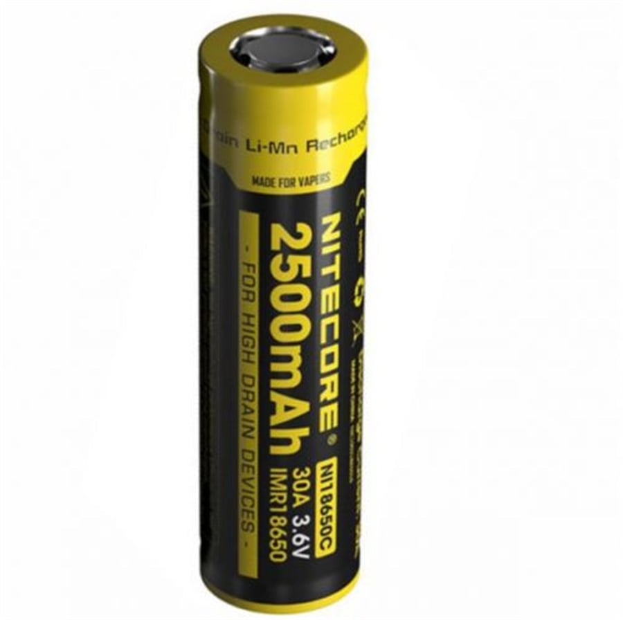 Nitecore 18650 2500mAh 30A Li-ion Pil