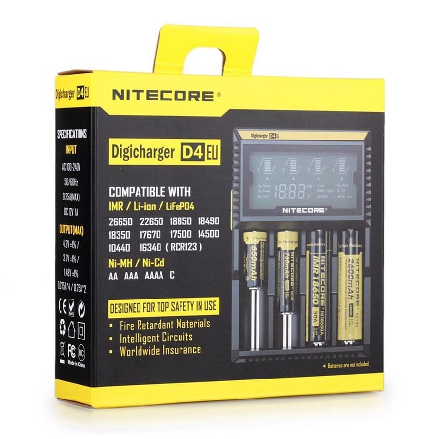 Nitecore D4 Pil Şarj Aleti