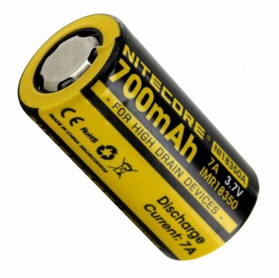 Nitecore IMR18350 700mAh Li-ion Pil