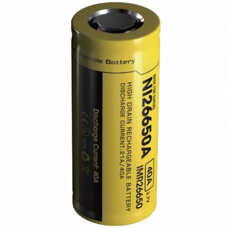 Nitecore IMR26650 4200mAh 40A Li-ion Şarj Edilebilir Pil