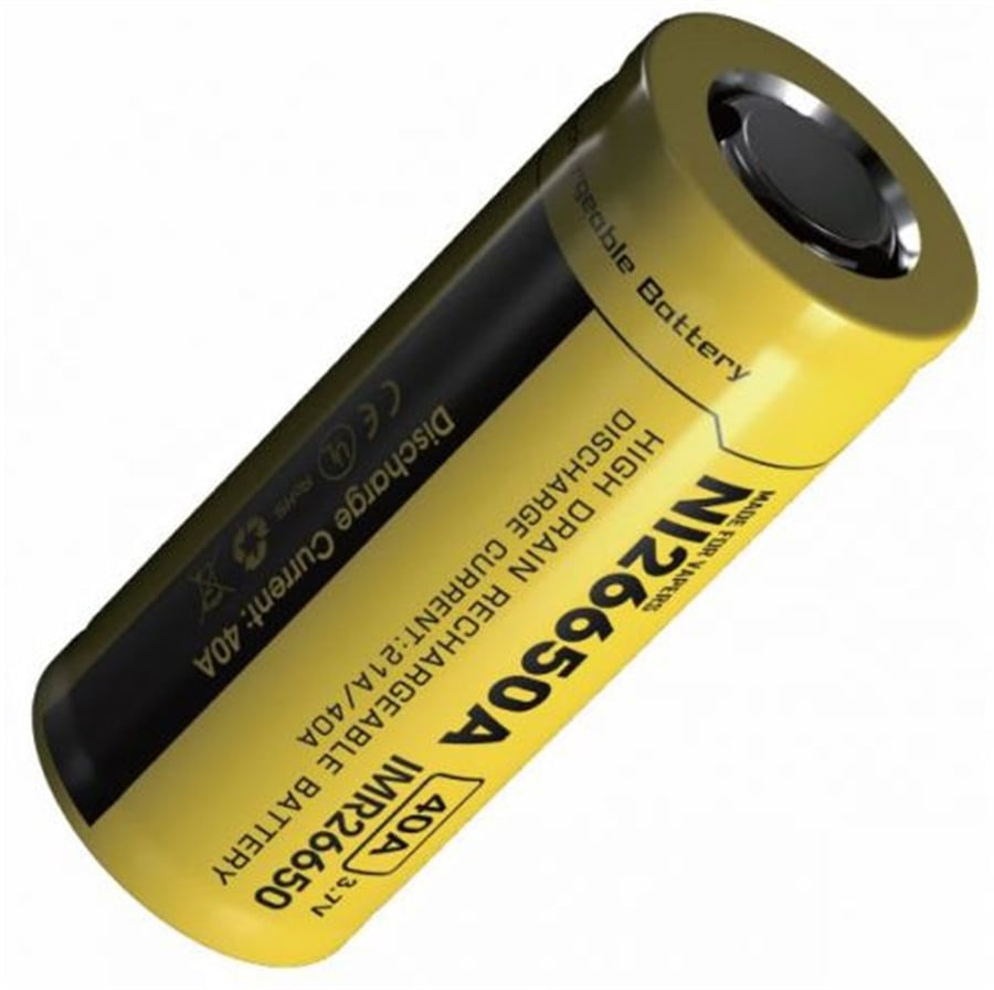 Nitecore IMR26650 4200mAh 40A Li-ion Şarj Edilebilir Pil
