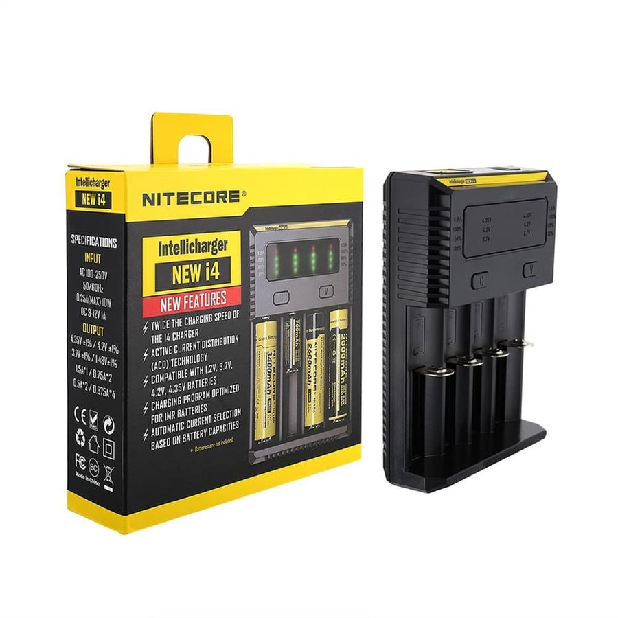 Nitecore New i4  İntellicharger  Li-ion Şarj Aleti