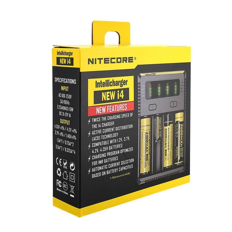 Nitecore New i4  İntellicharger  Li-ion Şarj Aleti