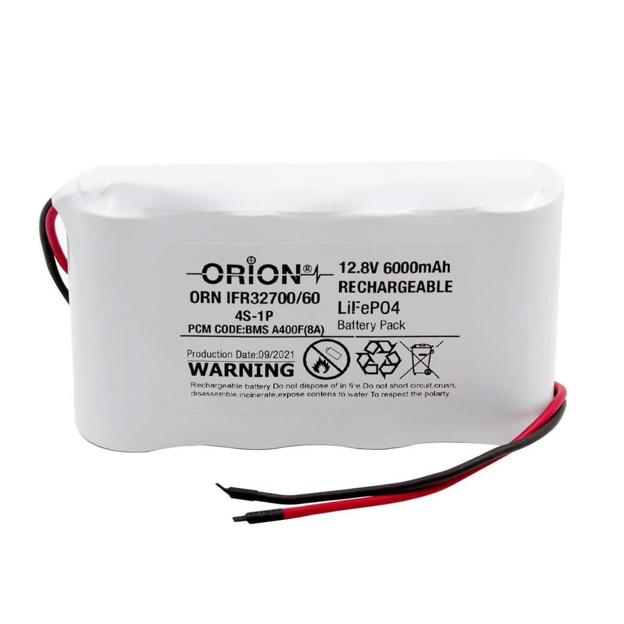 Orion 12.8V 6Ah BMS Devreli LiFePO4 Batarya 