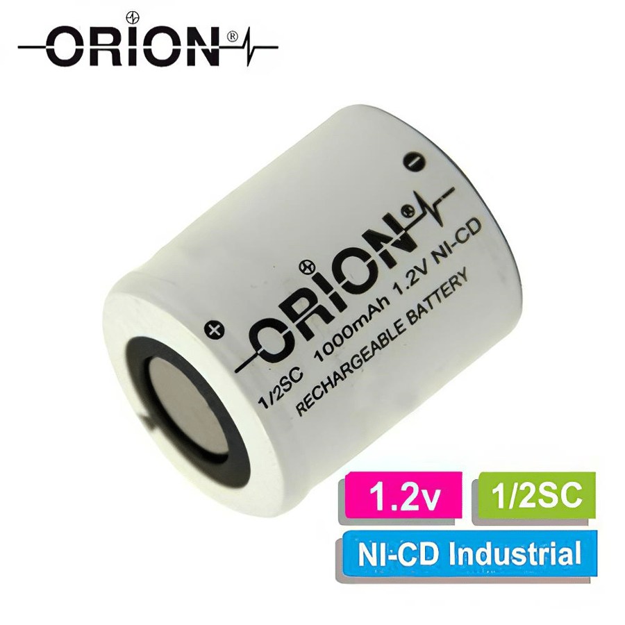 Orion 1/2SC 1.2V 1000mAh Ni-CD Pil 