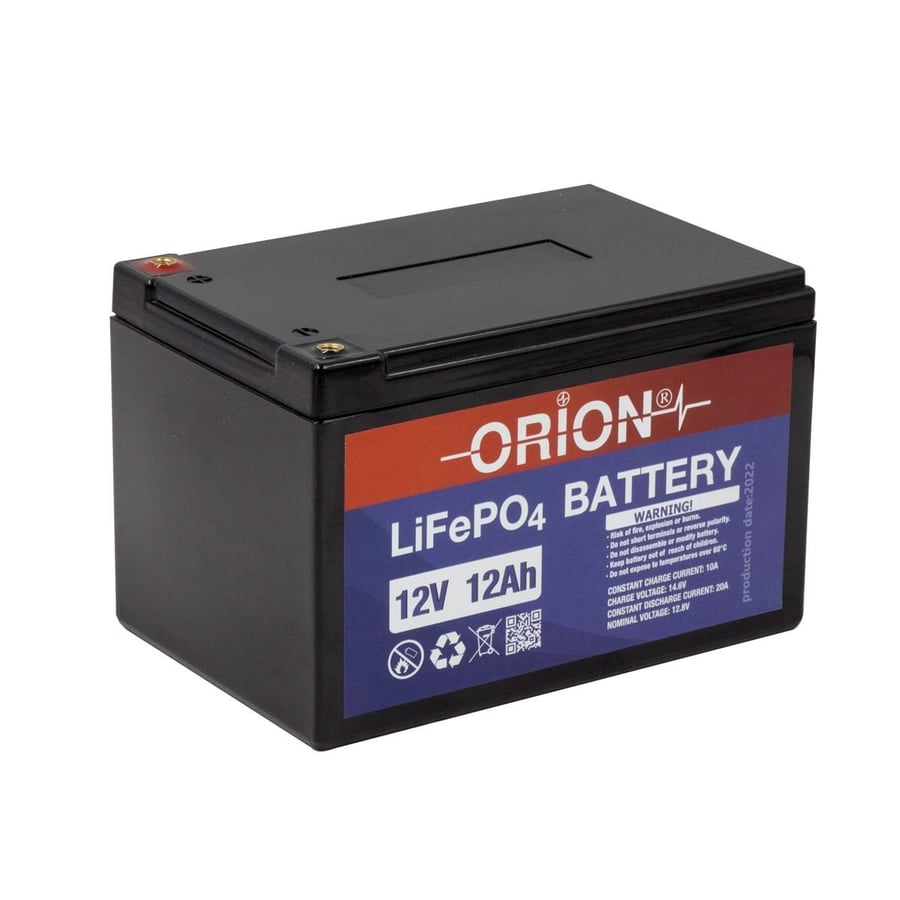 Orion 12V 12Ah BMS Devreli LiFePO4 Akü 
