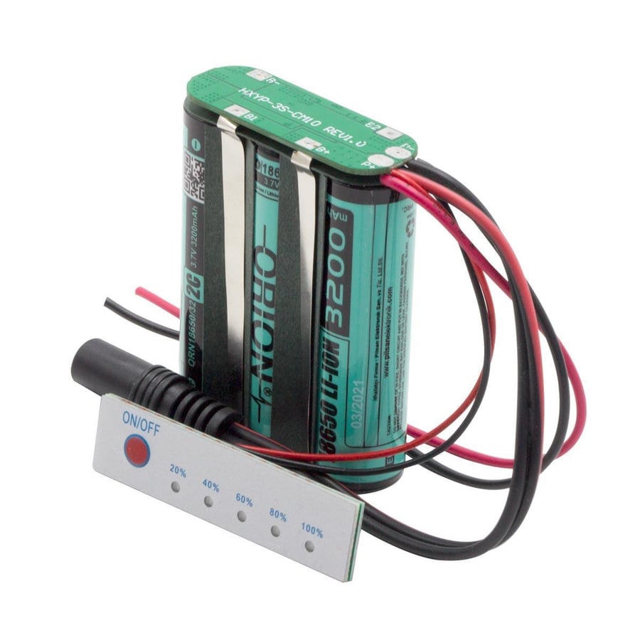 Orion 18650 11.1V 3.2Ah Bms Devreli Li-ion Batarya - Şarj Konnektörlü