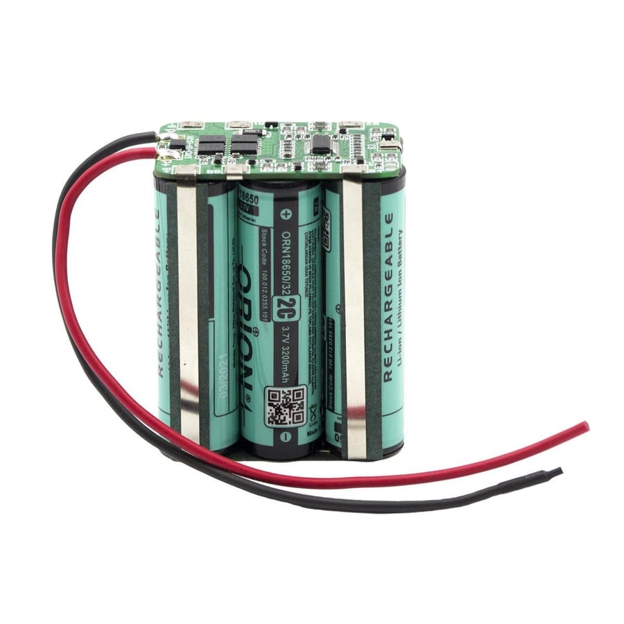 Orion 18650 14.8V 3.2Ah 6S1P Bms Devreli Li-ion Batarya 