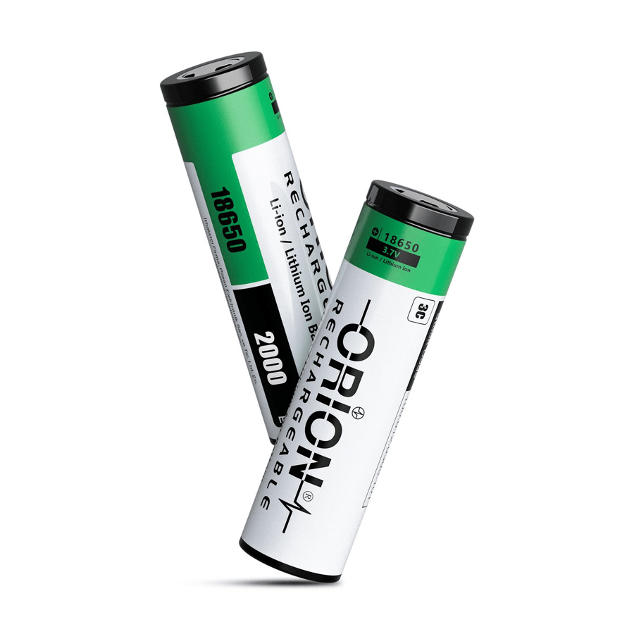Orion 18650 3.7V 2000mAh 3C Li-ion Pil 