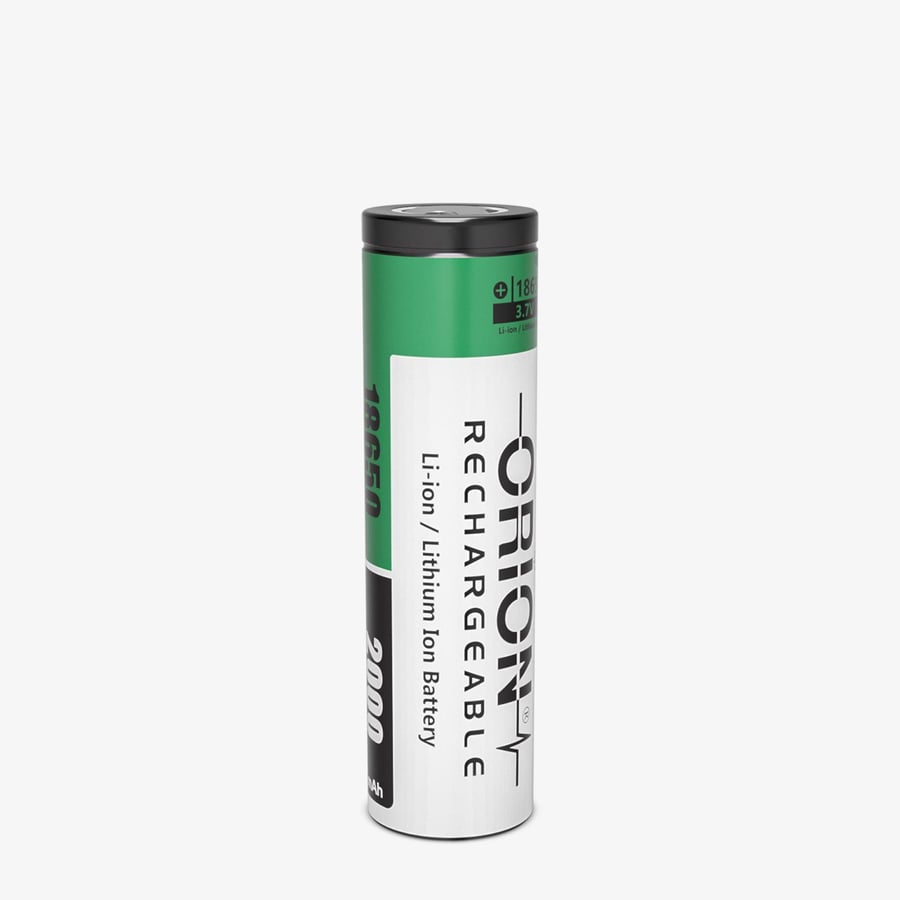 Orion 18650 3.7V 2000mAh 3C Li-ion Pil 