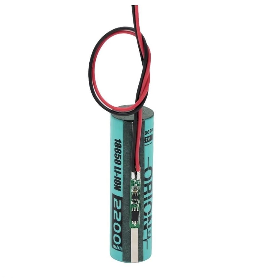 Orion 18650 3.7V 2.2Ah Bms Devreli Li-ion Batarya 