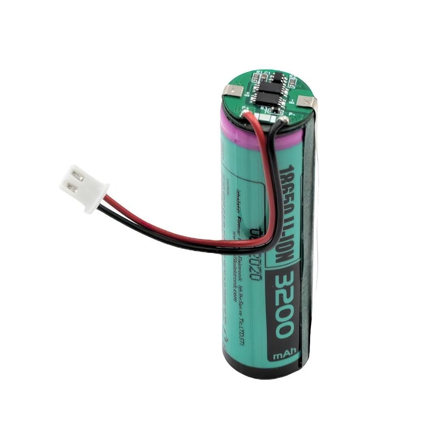Orion 18650 3.7V 3.2Ah Bms Devreli Li-ion Batarya - 2Pin Soketli