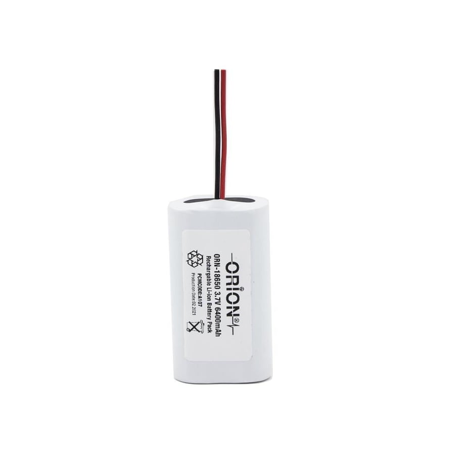 Orion 18650 3.7V 6.4Ah 1S2P Bms Devreli Li-ion Batarya 