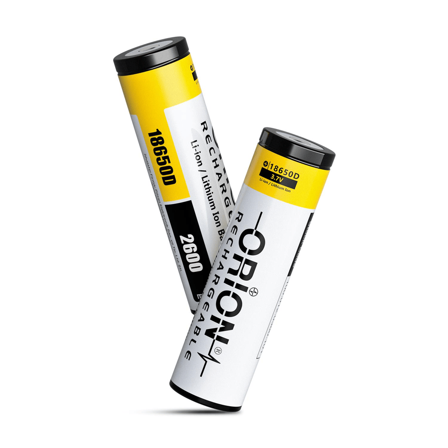 Orion 18650D 3.7V 2600mAh 1C Li-ion Pil 