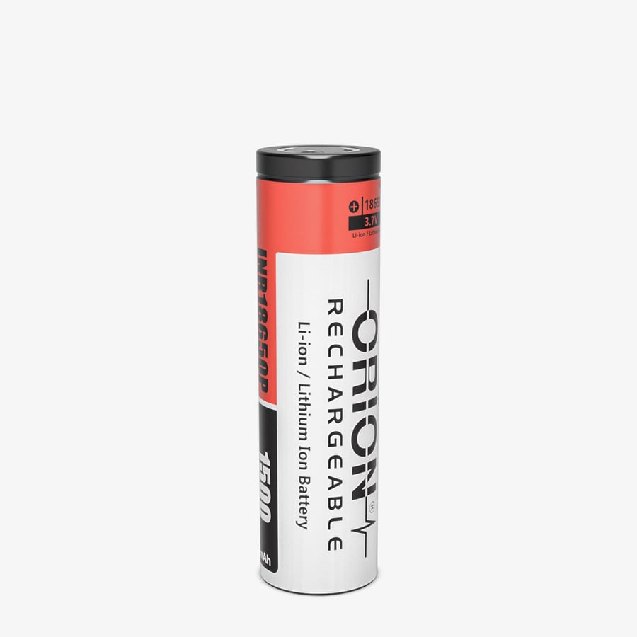 Orion 18650P 3.7V 1500mAh 15C Li-ion Pil 