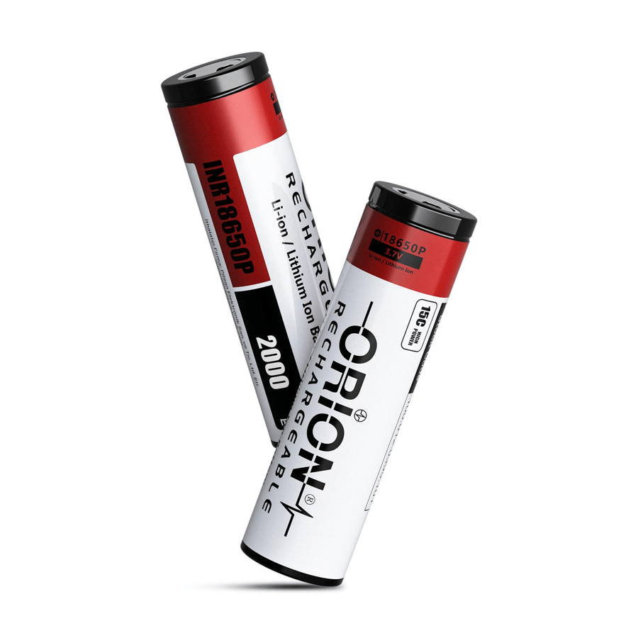 Orion 18650P 3.7V 2000mAh 15C Li-ion Pil 