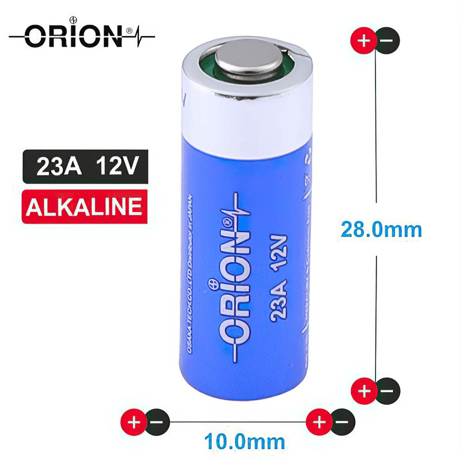 Orion 23A 12V Alkalin 5'li Paket Pil 