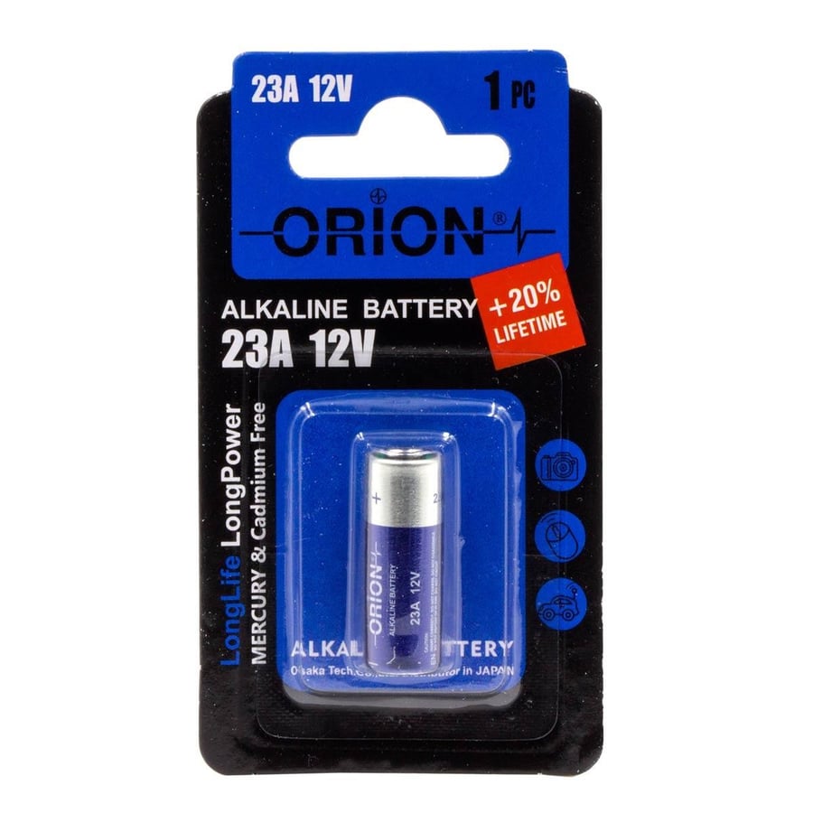 Orion 23A 12V Alkalin Pil 