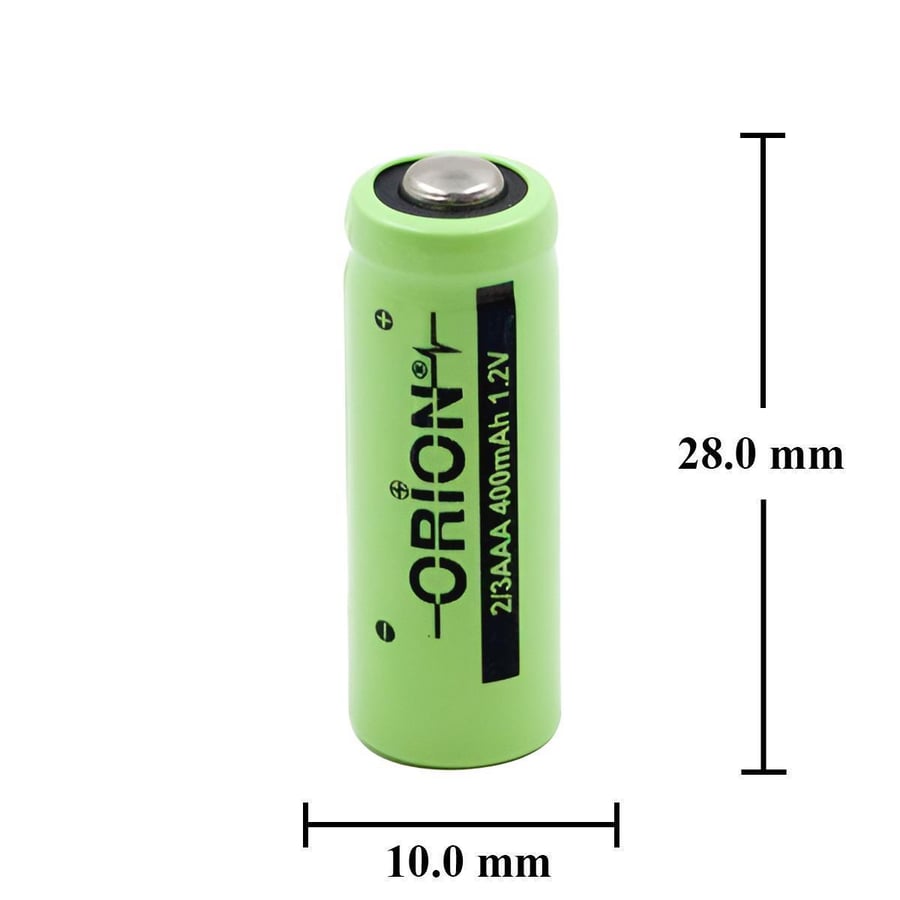 Orion 2/3AAA 1.2V 400mAh 1C Ni-MH Pil 