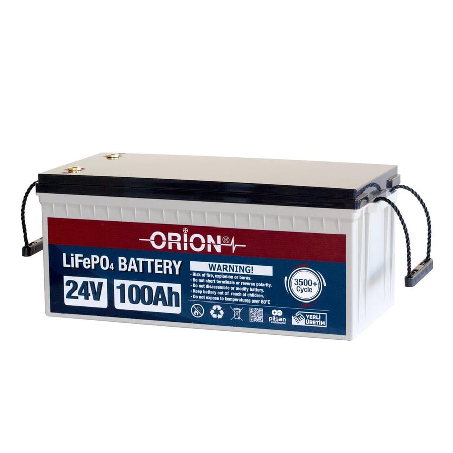 Orion 24V 100Ah LiFePO4 Akü