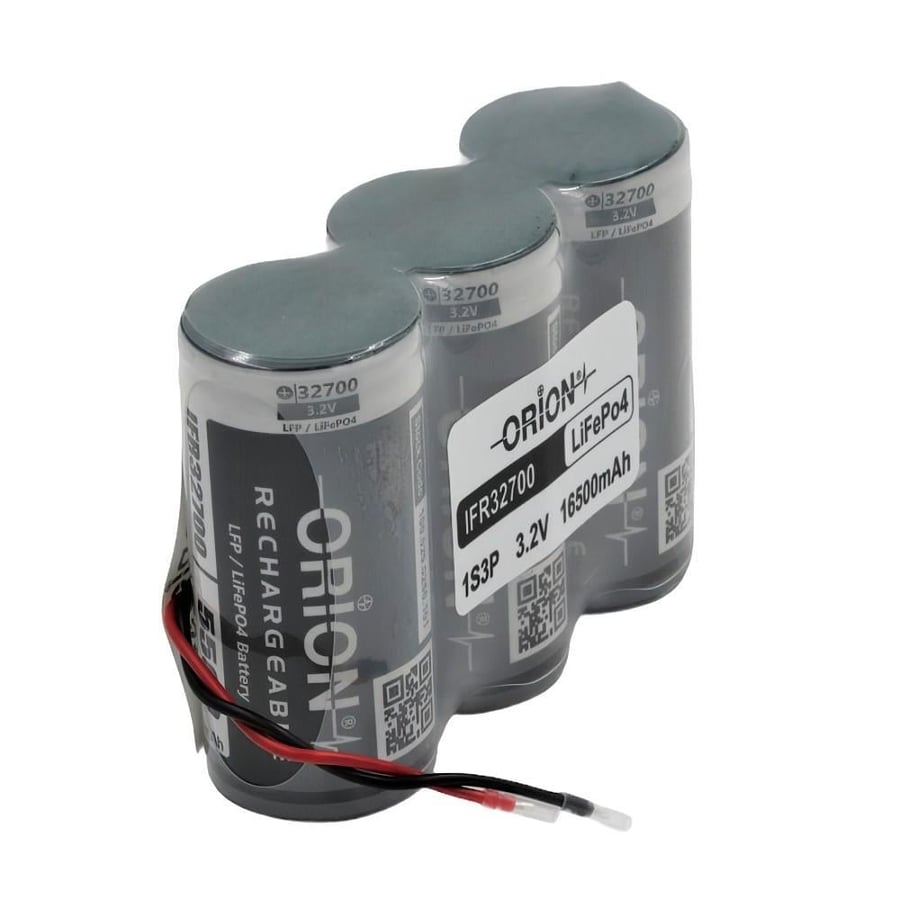 Orion 3.2V 16.5Ah BMS Devresiz LiFePO4 Batarya - Kablolu