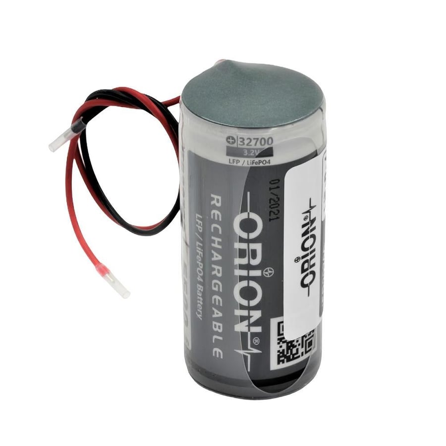 Orion 3.2V 5.5Ah BMS Devresiz LiFePO4 Batarya - Kablolu