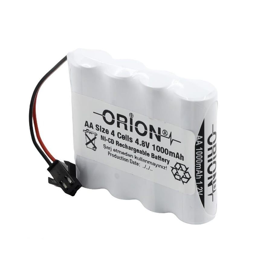 Orion 4.8V 1Ah BMS Devresiz Ni-CD Batarya 