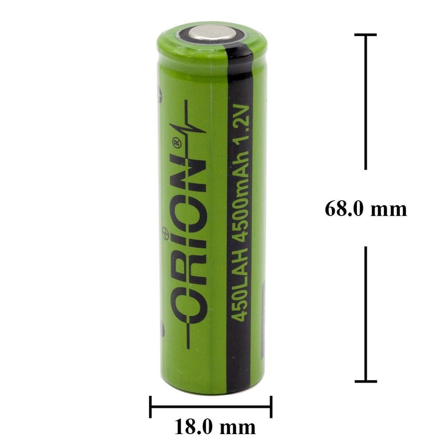 Orion 450LAH 1.2V 4500mAh 1C Ni-MH Pil 