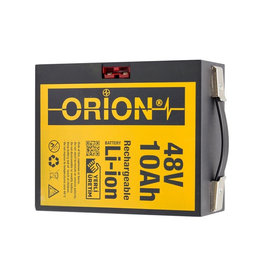 Orion 48V 10Ah Bms Devreli Li-ion Transpalet Bataryası 