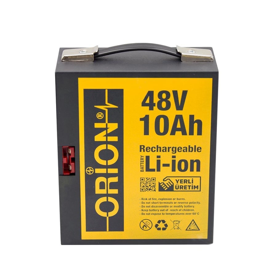 Orion 48V 10Ah Bms Devreli Li-ion Transpalet Bataryası 