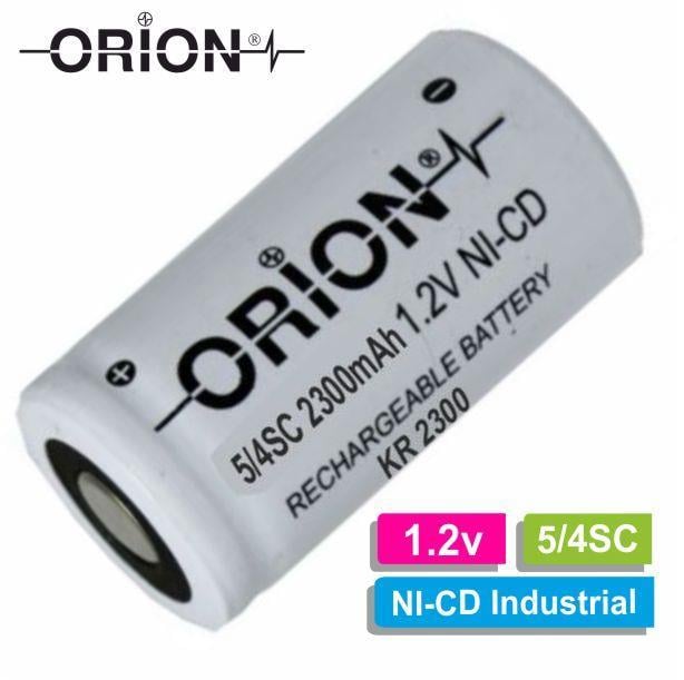 Orion 5/4SC 1.2V 2300mAh 3C Ni-CD Pil 