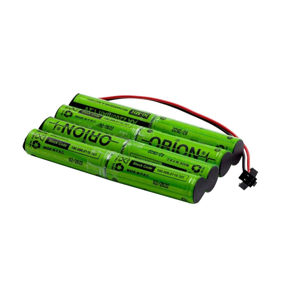 Orion 9.6V 2.2Ah BMS Devresiz Ni-MH Oyuncak Bataryası - Konnektörlü