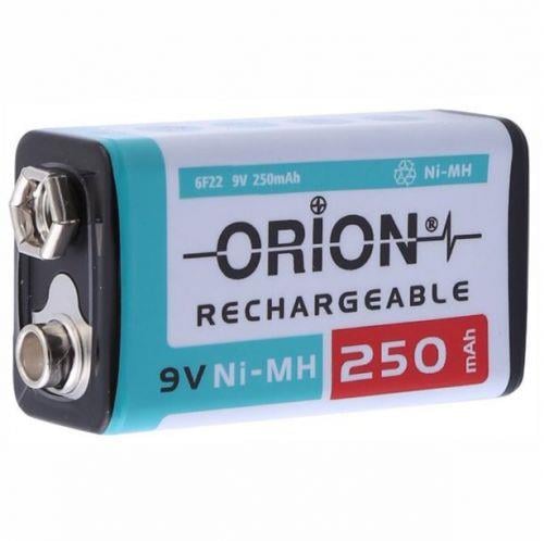 Orion 9V 250mAh Ni-MH Pil 
