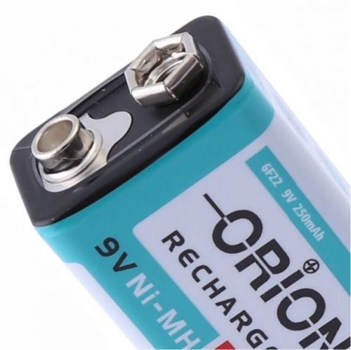 Orion 9V 250mAh Ni-MH Pil 