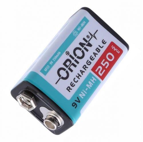 Orion 9V 250mAh Ni-MH Pil 