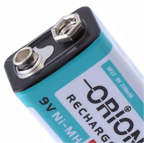 Orion 9V 250mAh Ni-MH Pil 