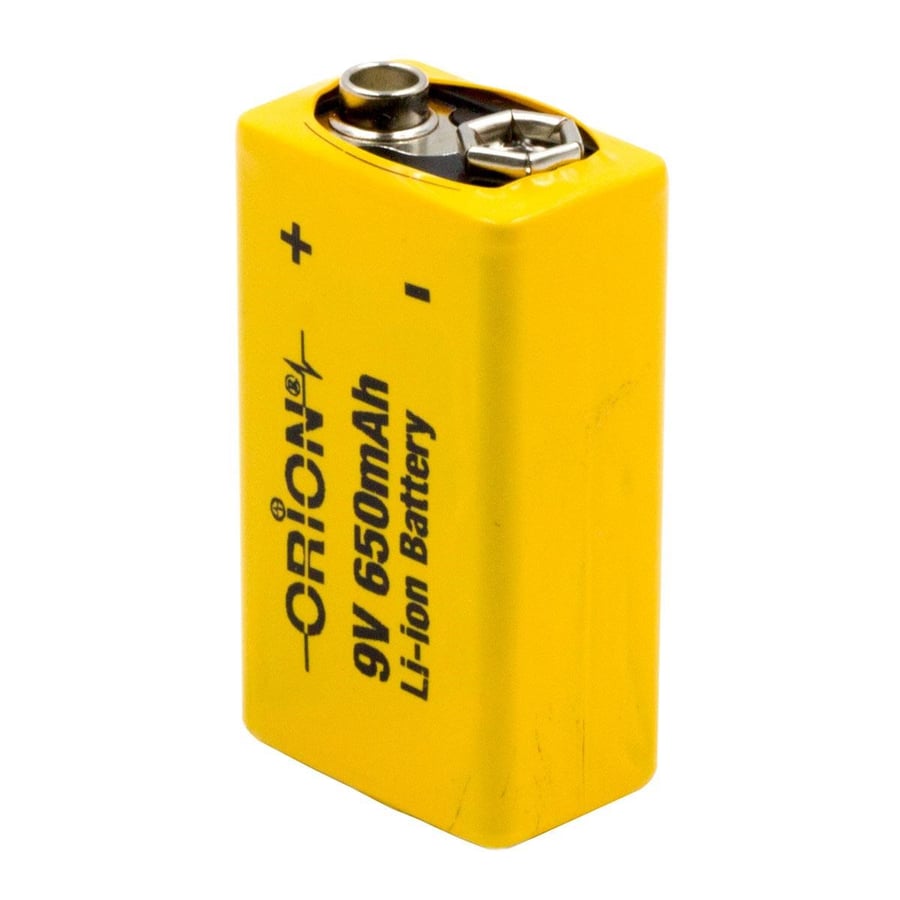 Orion 9V 650mAh 2C Li-ion Pil 