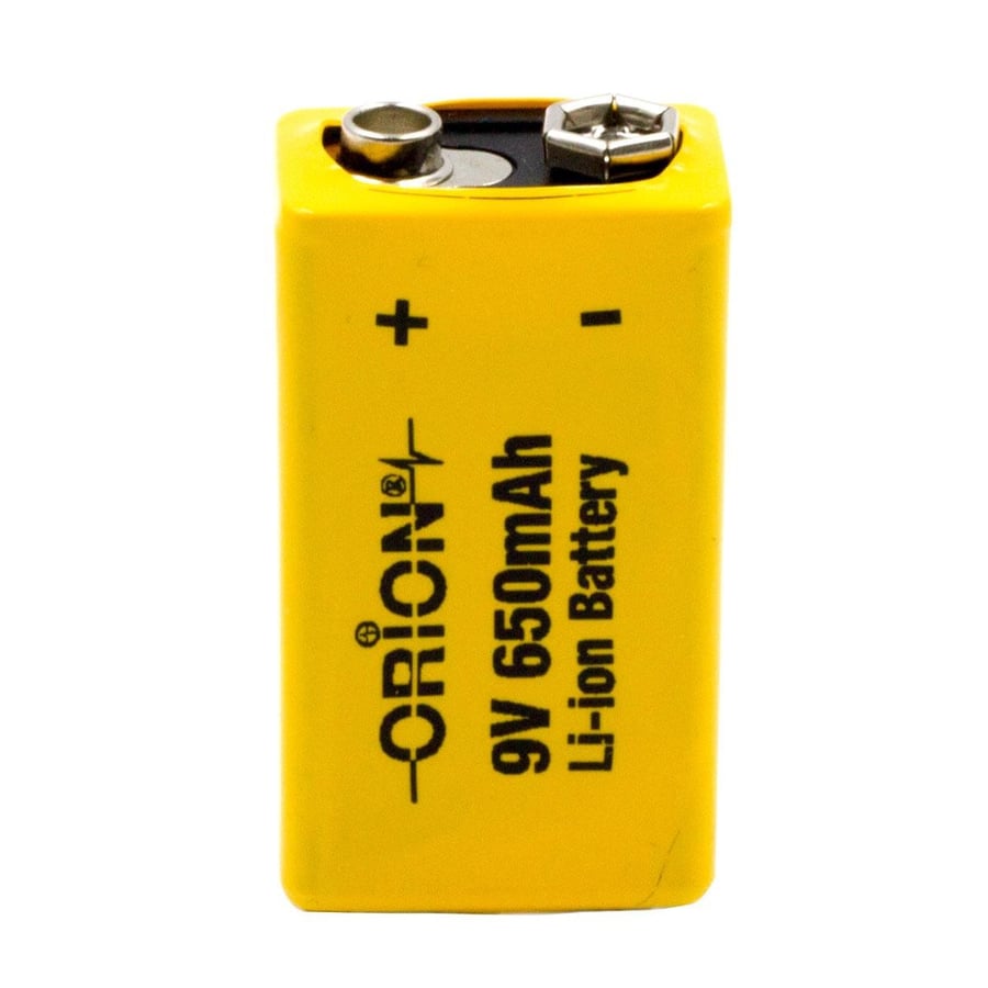 Orion 9V 650mAh 2C Li-ion Pil 