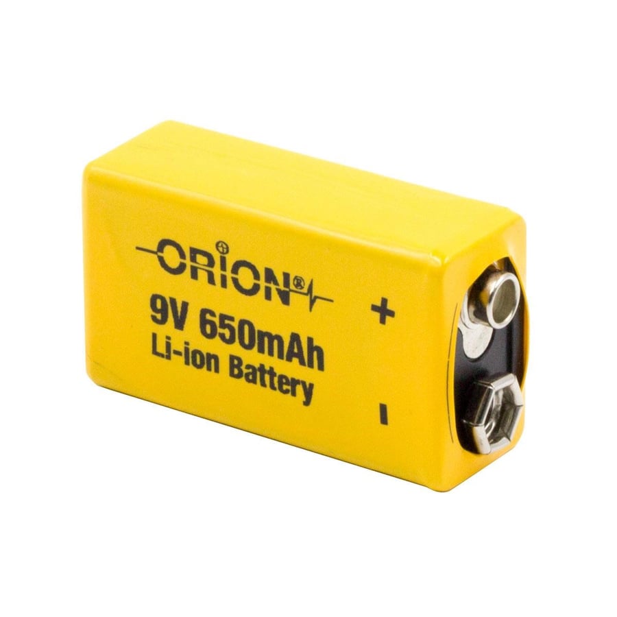 Orion 9V 650mAh 2C Li-ion Pil 